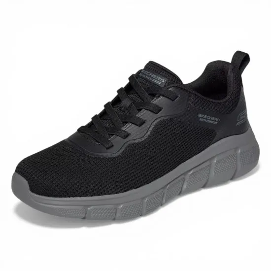 Zapatilla Hombre B Flex Arch Comfort Edge Negra Skechers - Imagen 4