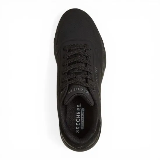 Zapatilla Hombre Uno Lite Suited Lite Black Skechers - Imagen 2