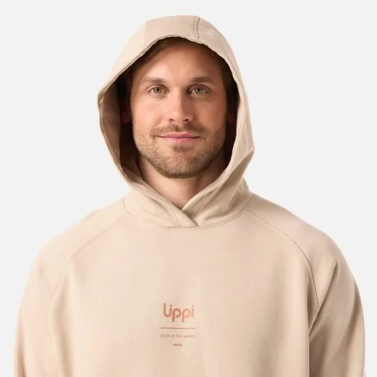 Poleron Hombre Ulmo Hoody Sweatshirt Beige Lippi - Imagen 3