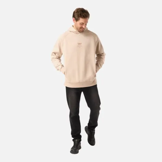 Poleron Hombre Ulmo Hoody Sweatshirt Beige Lippi - Imagen 5