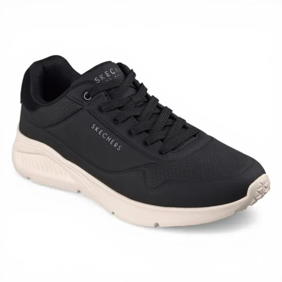 Zapatilla Hombre Uno Lite Suited Lite Negro Skechers - Imagen 2