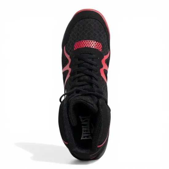 Zapatillas Boxing Low Top Black Red Everlast - Imagen 2