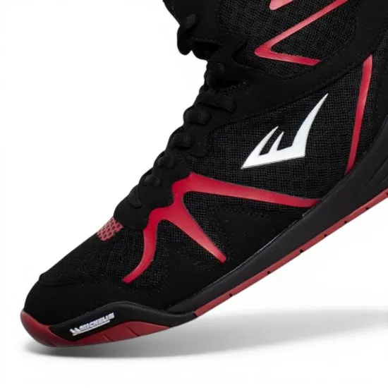 Zapatillas Boxing Low Top Black Red Everlast - Imagen 3