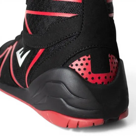 Zapatillas Boxing Low Top Black Red Everlast - Imagen 4