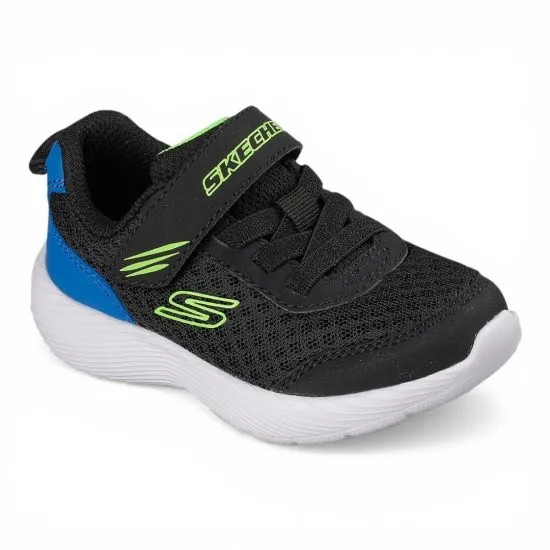 Zapatilla Kids Dyna Lite Lil Quanta Stride Blk Skechers - Imagen 4
