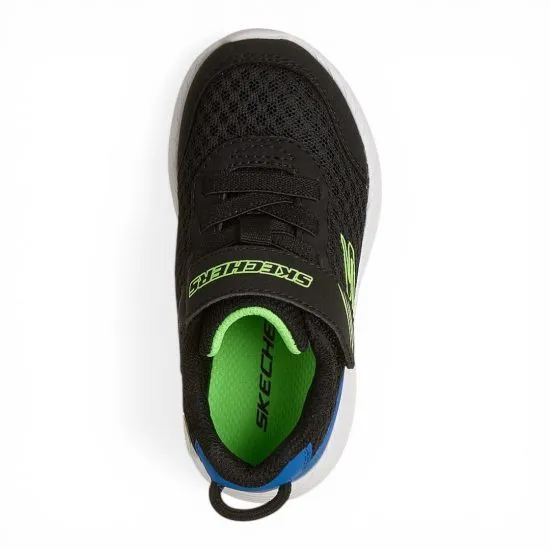 Zapatilla Kids Dyna Lite Lil Quanta Stride Blk Skechers - Imagen 5