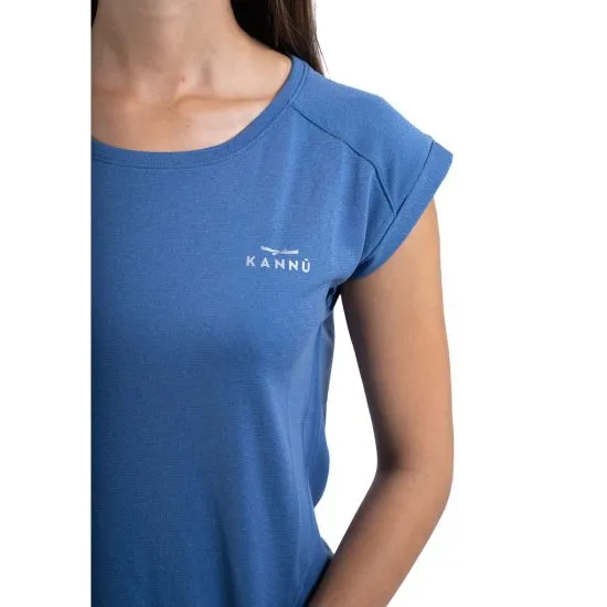 Polera Deportiva Manga Corta Mujer Celeste Tupahue - Imagen 3