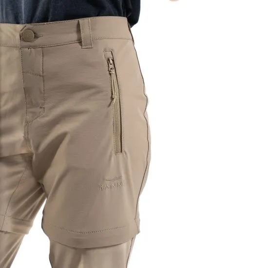Pantalon Mujer Llaima Desmontable Beige Medio Kannu - Imagen 3
