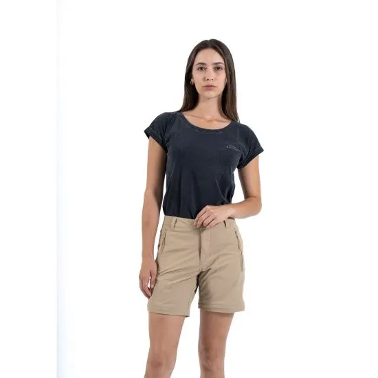 Pantalon Mujer Llaima Desmontable Beige Medio Kannu - Imagen 4