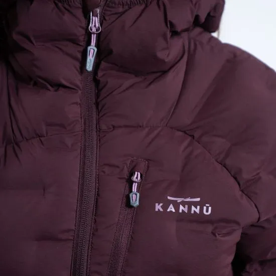 Parka Térmica Mujer Caiquen Vino Kannu - Imagen 3