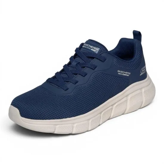 Zapatilla Hombre Bobs B Flex Arch Comfort Nvy Skechers - Imagen 6