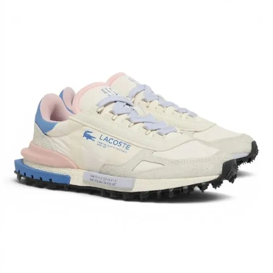 Zapatilla Mujer Elite Active 1261 Sfa F Beige Lacoste - Imagen 3