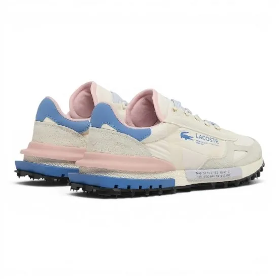 Zapatilla Mujer Elite Active 1261 Sfa F Beige Lacoste - Imagen 4