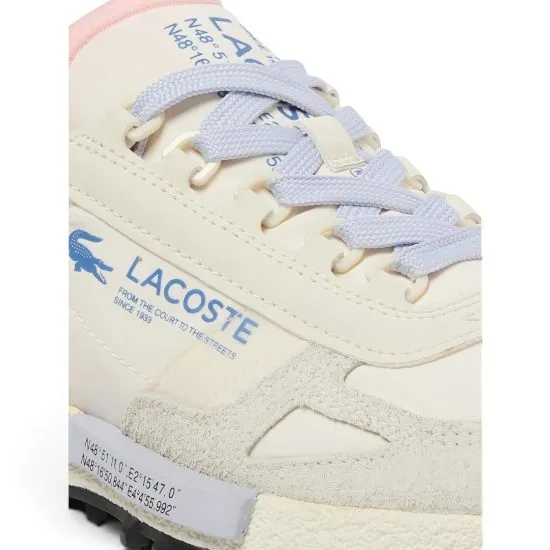 Zapatilla Mujer Elite Active 1261 Sfa F Beige Lacoste - Imagen 5