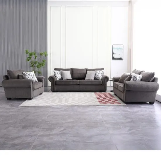 Sofa 2 Cuerpos New Casey Grey Msa - Imagen 6