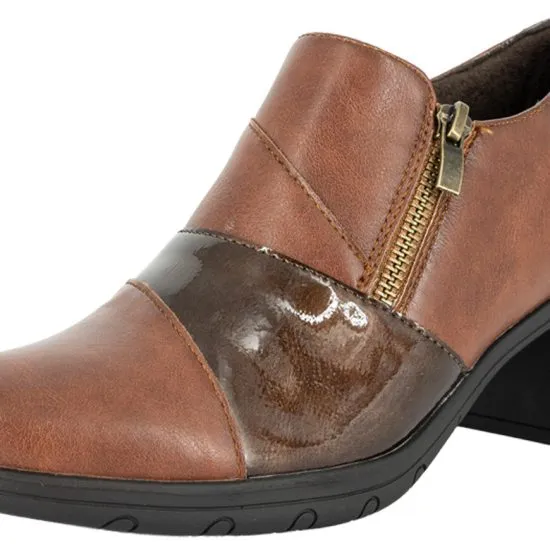 Zapato Zueco Mujer Siena Tacón Café Alquimia - Imagen 5
