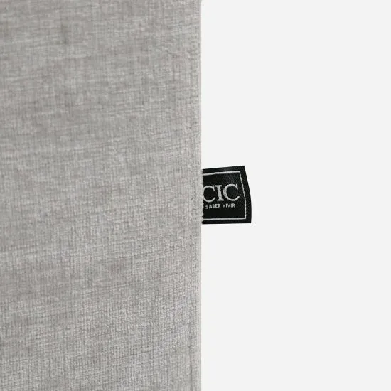 Sofa 3 Cuerpos Ontario Gris Cic - Imagen 8