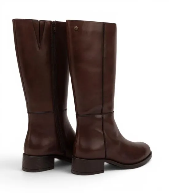 Bota Mujer Napa Chocolate Keka Gacel - Imagen 3
