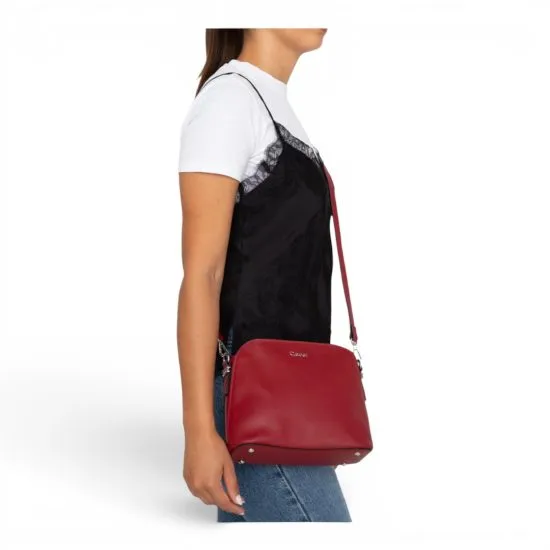 Cartera Bandolera Grande Rojo Gacel - Imagen 4