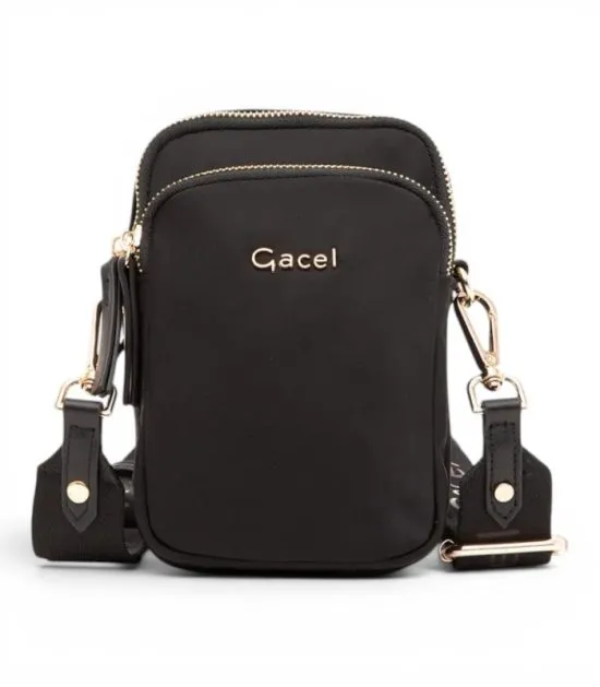 Cartera Bandolera Pequeña CAR3320 Negro - Imagen 4