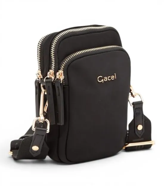 Cartera Bandolera Pequeña CAR3320 Negro - Imagen 6