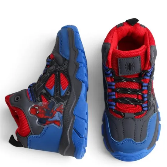Zapatilla Outdoor Niño Spiderman Azul Marvel - Imagen 2