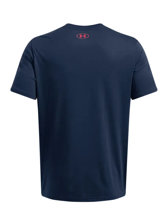 Polera Hombre Boxed Sports Update Blue Under Armour - Imagen 4