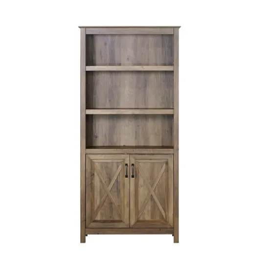 Vitrina 2 Puertas Rustic Oak Msa - Imagen 5