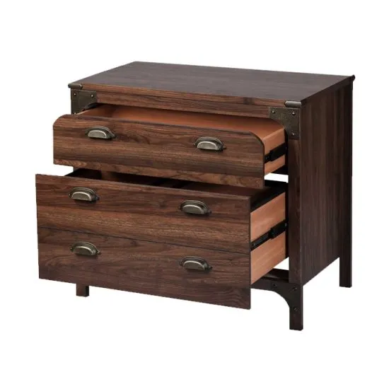 Cajonera 2 Cajones Walnut Line Msa - Imagen 5