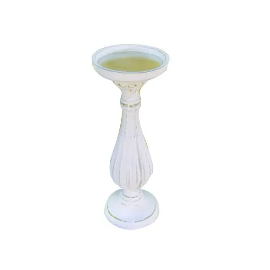 Candelabro White Calvin L 28 CM Msa - Imagen 2