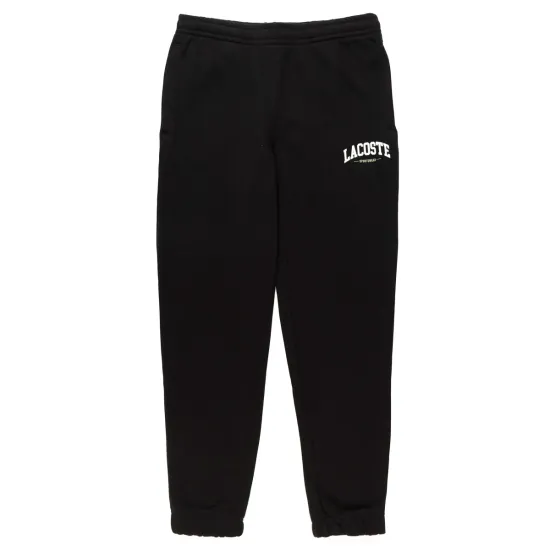 Pantalón Buzo Hombre Básico Negro Lacoste - Imagen 2