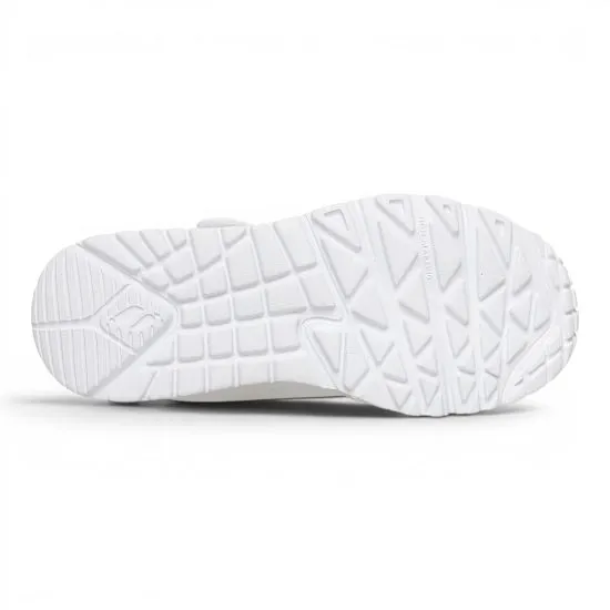 Zapatilla Niña Uno Lite Star Icon Blanca Skechers - Imagen 4