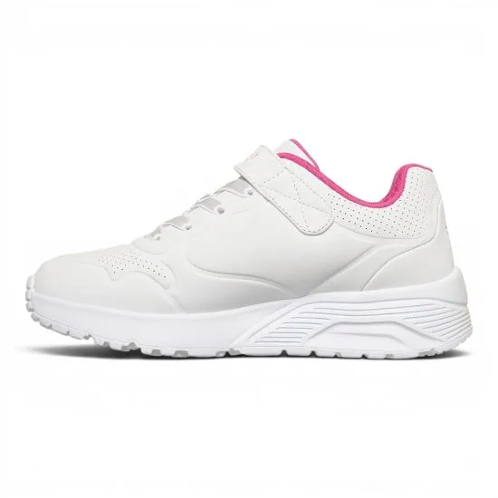 Zapatilla Niña Uno Lite Star Icon Blanca Skechers - Imagen 5