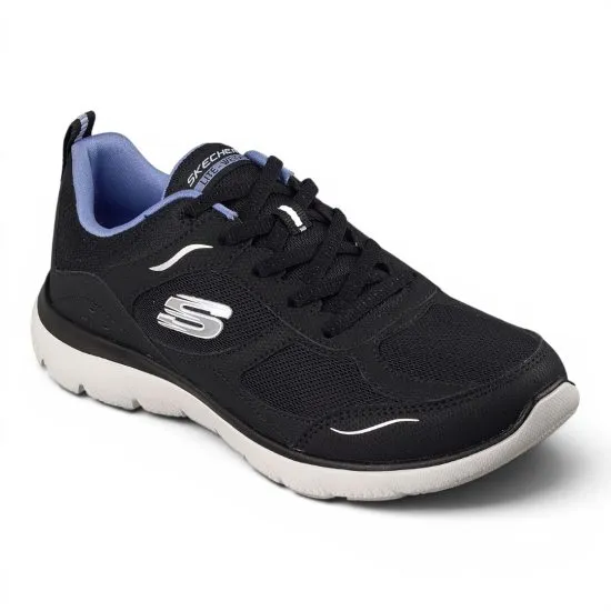 Zapatilla Mujer Summits Negra Skechers - Imagen 5