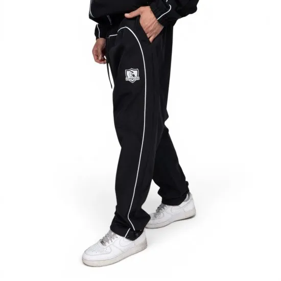 Pantalón Buzo Hombre Negro Colo Colo Urbano - Imagen 2