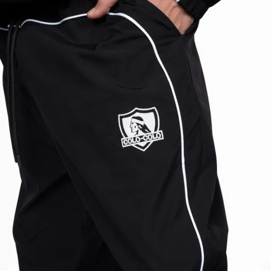 Pantalón Buzo Hombre Negro Colo Colo Urbano - Imagen 4