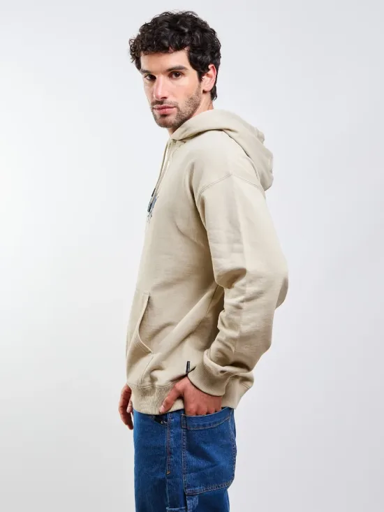 Poleron Hombre Canguro Organic Rawstate Beige Volcom - Imagen 3