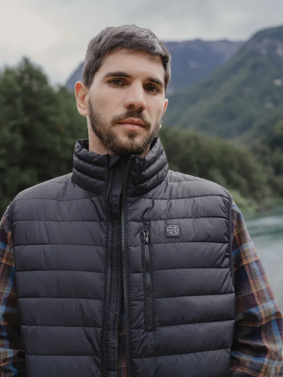 Parka Hombre Iron Coast Negro Maui - Imagen 3