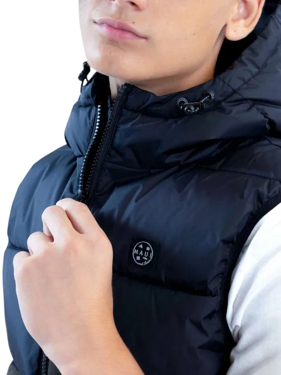 Parka Juvenil Ridge Point Negro Maui - Imagen 6