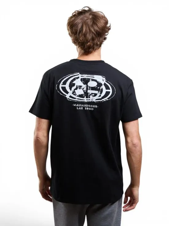 Polera Hombre Destroy Everything Negro Maui - Imagen 3