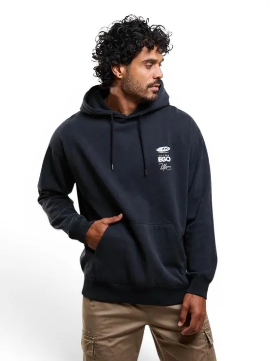 Poleron Hombre Canguro Ultra Ego Negro Maui - Imagen 3