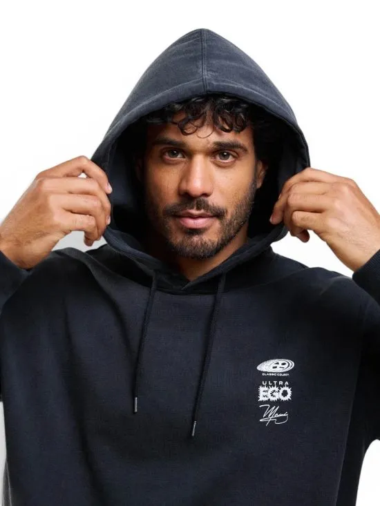 Poleron Hombre Canguro Ultra Ego Negro Maui - Imagen 6