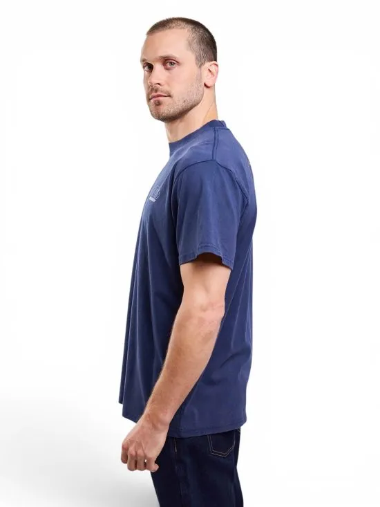 Polera Hombre Oversize Surfing Vibes Azul Maui - Imagen 6