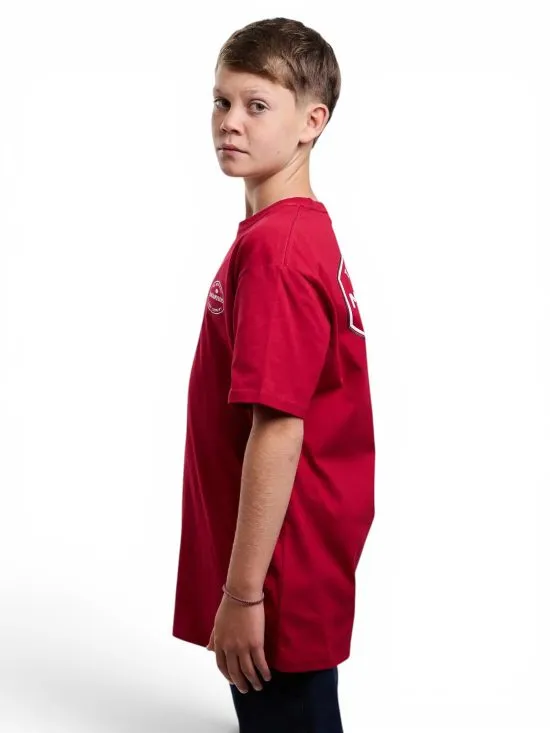Polera Juvenil The Gold State Rojo Maui - Imagen 2