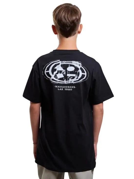 Polera Juvenil Vintage Negro Maui - Imagen 4