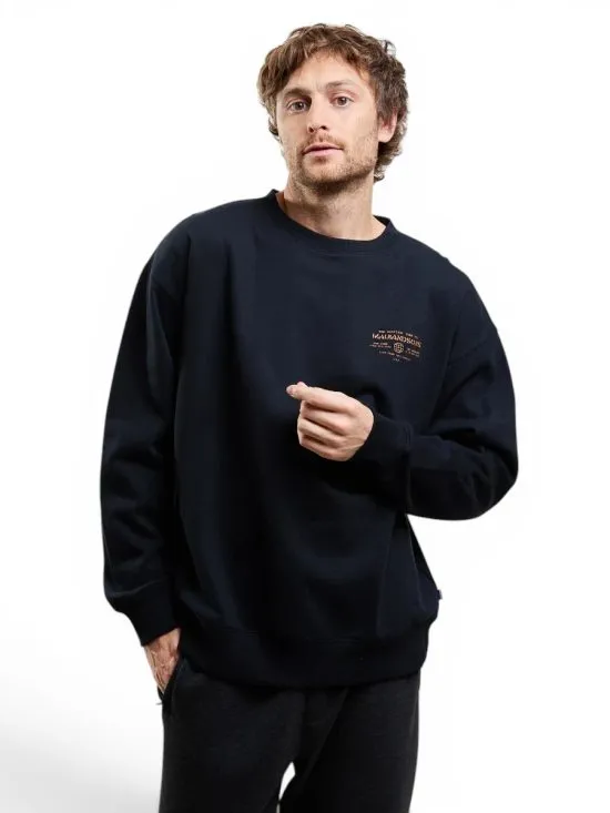 Poleron Hombre Secret Place Negro Maui - Imagen 4