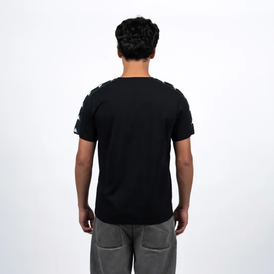 Polera Hombre Black Logo Front Black Kappa - Imagen 2