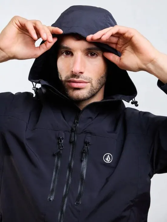 Cortaviento Hombre Trailmark Black Volcom - Imagen 2