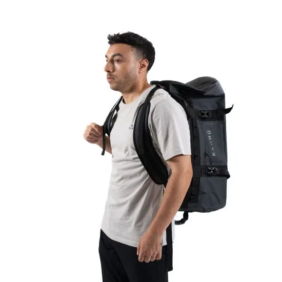 Bolso Travel Bag 60 Lts Negro Kannu - Imagen 2