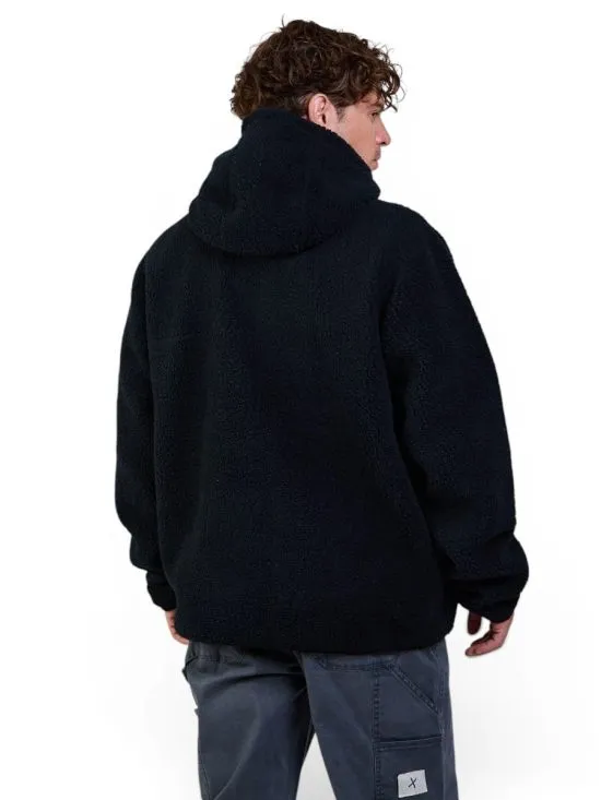 Poleron Hombre Bonded Space Negro Maui - Imagen 4